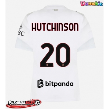 AC Milan Omari Hutchinson #20 Koszulka Wyjazdowa damskie 2026-27 Krótki Rękaw