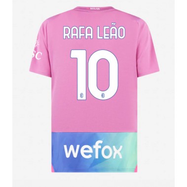 AC Milan Rafael Leao #10 Koszulka Trzecia 2023-24 Krótki Rękaw