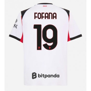 AC Milan Youssouf Fofana #19 Koszulka Wyjazdowa 2025-26 Krótki Rękaw AC Milan Youssouf Fofana #19 Koszulka Wyjazdowa 2025-26 Krótki Rękaw