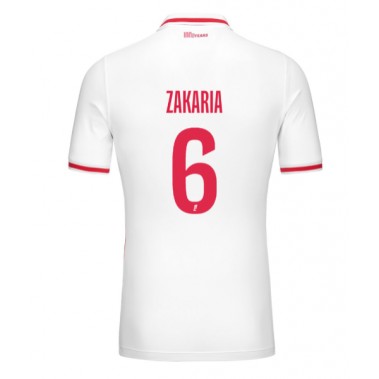 AS Monaco Denis Zakaria #6 Koszulka Podstawowa 2024-25 Krótki Rękaw AS Monaco Denis Zakaria #6 Koszulka Podstawowa 2024-25 Krótki Rękaw