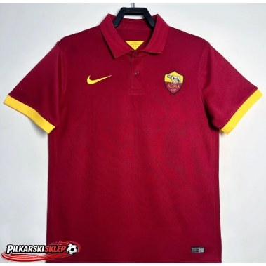 AS Roma 2014-2015 Koszulka Retro Podstawowa Krótki Rękaw