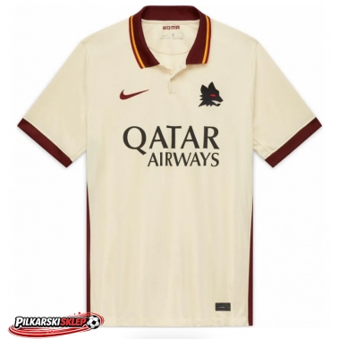 AS Roma 2020-2021 Koszulka Retro Wyjazdowa Krótki Rękaw
