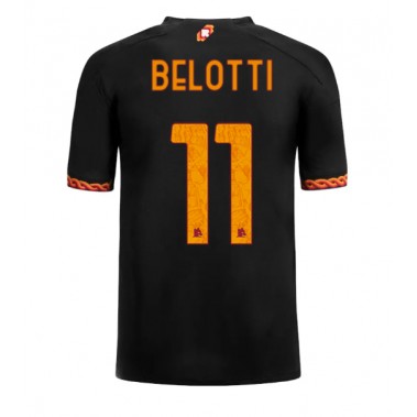 AS Roma Andrea Belotti #11 Koszulka Trzecia 2023-24 Krótki Rękaw