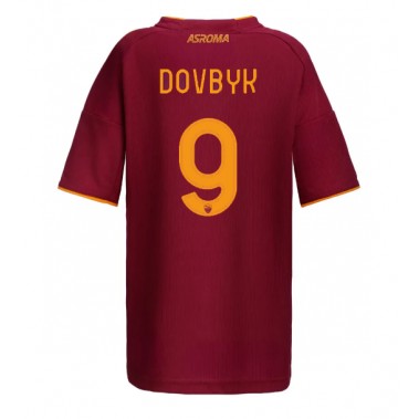 AS Roma Artem Dovbyk #9 Koszulka Podstawowa damskie 2025-26 Krótki Rękaw AS Roma Artem Dovbyk #9 Koszulka Podstawowa damskie 2025-26 Krótki Rękaw