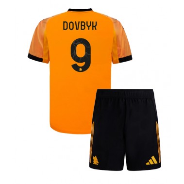 AS Roma Artem Dovbyk #9 Koszulka Wyjazdowa dzieci 2025-26 Krótki Rękaw (+ krótkie spodenki) AS Roma Artem Dovbyk #9 Koszulka Wyjazdowa dzieci 2025-26 Krótki Rękaw (+ krótkie spodenki)