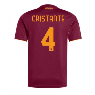 AS Roma Bryan Cristante #4 Koszulka Podstawowa 2025-26 Krótki Rękaw
