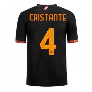 AS Roma Bryan Cristante #4 Koszulka Trzecia 2023-24 Krótki Rękaw
