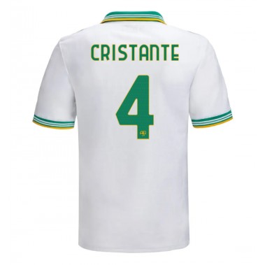 AS Roma Bryan Cristante #4 Koszulka Trzecia 2025-26 Krótki Rękaw