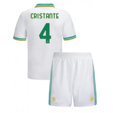 AS Roma Bryan Cristante #4 Koszulka Trzecia dzieci 2025-26 Krótki Rękaw (+ krótkie spodenki) AS Roma Bryan Cristante #4 Koszulka Trzecia dzieci 2025-26 Krótki Rękaw (+ krótkie spodenki)