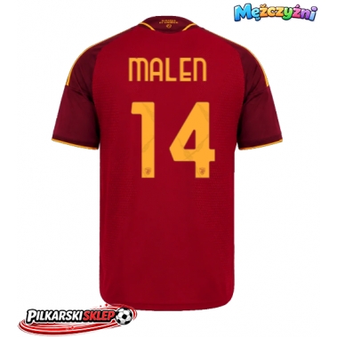 AS Roma Donyell Malen #14 Koszulka Podstawowa 2026-27 Krótki Rękaw