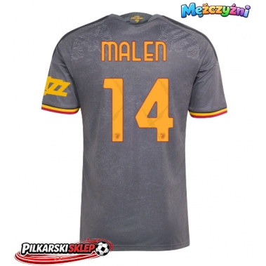 AS Roma Donyell Malen #14 Koszulka Trzecia 2026-27 Krótki Rękaw