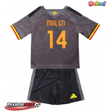 AS Roma Donyell Malen #14 Koszulka Trzecia dzieci 2026-27 Krótki Rękaw (+ krótkie spodenki)