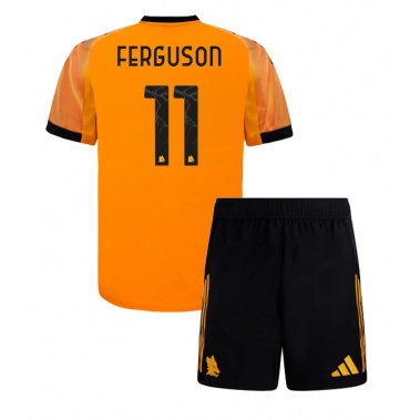 AS Roma Evan Ferguson #11 Koszulka Wyjazdowa dzieci 2025-26 Krótki Rękaw (+ krótkie spodenki) AS Roma Evan Ferguson #11 Koszulka Wyjazdowa dzieci 2025-26 Krótki Rękaw (+ krótkie spodenki)