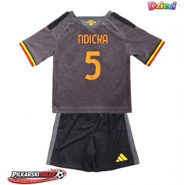 AS Roma Evan Ndicka #5 Koszulka Trzecia dzieci 2026-27 Krótki Rękaw (+ krótkie spodenki)