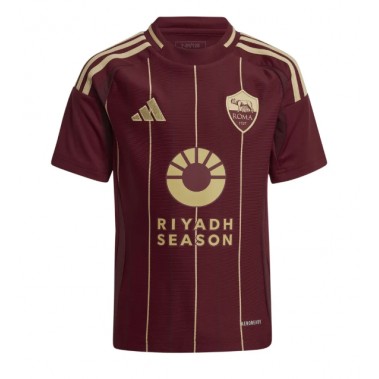 AS Roma Koszulka Podstawowa 2024-25 Krótki Rękaw