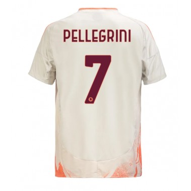 AS Roma Lorenzo Pellegrini #7 Koszulka Wyjazdowa 2024-25 Krótki Rękaw AS Roma Lorenzo Pellegrini #7 Koszulka Wyjazdowa 2024-25 Krótki Rękaw