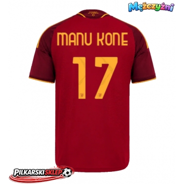 AS Roma Manu Kone #17 Koszulka Podstawowa 2026-27 Krótki Rękaw
