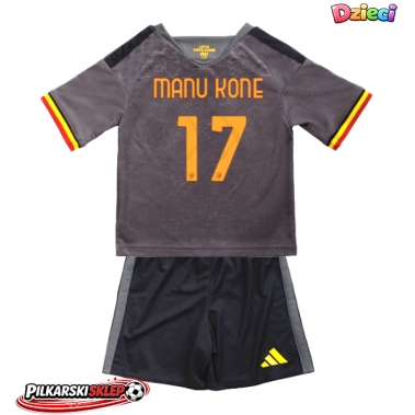 AS Roma Manu Kone #17 Koszulka Trzecia dzieci 2026-27 Krótki Rękaw (+ krótkie spodenki)