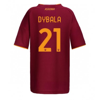 AS Roma Paulo Dybala #21 Koszulka Podstawowa damskie 2025-26 Krótki Rękaw AS Roma Paulo Dybala #21 Koszulka Podstawowa damskie 2025-26 Krótki Rękaw