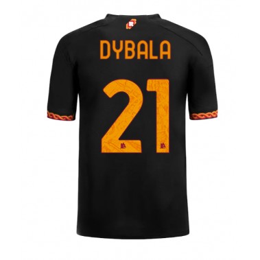 AS Roma Paulo Dybala #21 Koszulka Trzecia 2023-24 Krótki Rękaw