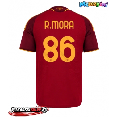AS Roma Rodrigo Mora #86 Koszulka Podstawowa 2026-27 Krótki Rękaw