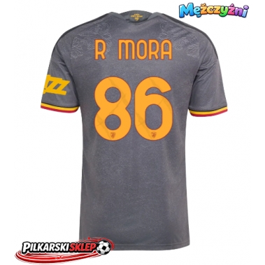 AS Roma Rodrigo Mora #86 Koszulka Trzecia 2026-27 Krótki Rękaw