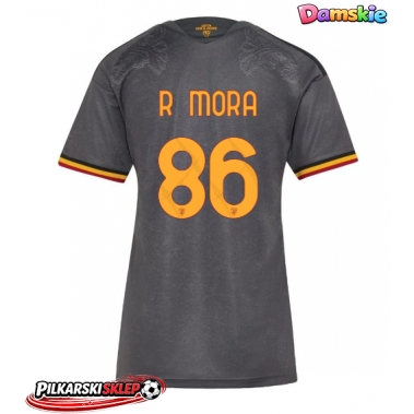 AS Roma Rodrigo Mora #86 Koszulka Trzecia damskie 2026-27 Krótki Rękaw