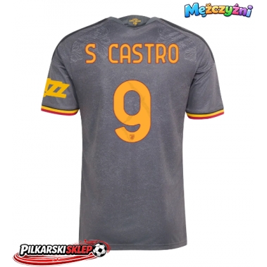 AS Roma Santiago Castro #9 Koszulka Trzecia 2026-27 Krótki Rękaw