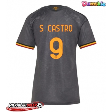 AS Roma Santiago Castro #9 Koszulka Trzecia damskie 2026-27 Krótki Rękaw