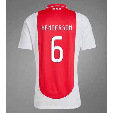 Ajax Jordan Henderson #6 Koszulka Podstawowa 2024-25 Krótki Rękaw