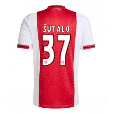 Ajax Josip Sutalo #37 Koszulka Podstawowa 2025-26 Krótki Rękaw