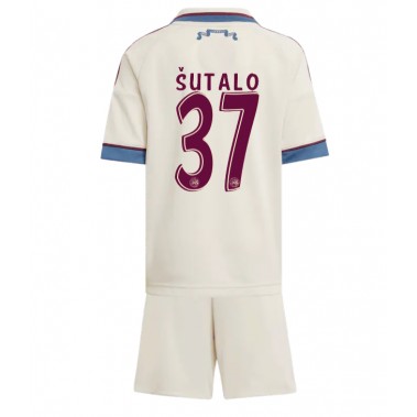 Ajax Josip Sutalo #37 Koszulka Trzecia dzieci 2025-26 Krótki Rękaw (+ krótkie spodenki) Ajax Josip Sutalo #37 Koszulka Trzecia dzieci 2025-26 Krótki Rękaw (+ krótkie spodenki)