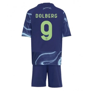 Ajax Kasper Dolberg #9 Koszulka Wyjazdowa dzieci 2025-26 Krótki Rękaw (+ krótkie spodenki) Ajax Kasper Dolberg #9 Koszulka Wyjazdowa dzieci 2025-26 Krótki Rękaw (+ krótkie spodenki)