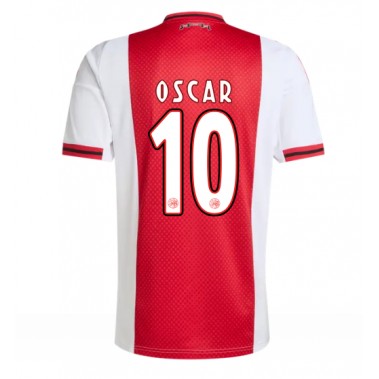 Ajax Oscar Gloukh #10 Koszulka Podstawowa 2025-26 Krótki Rękaw