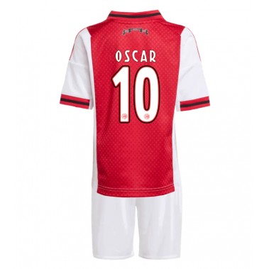 Ajax Oscar Gloukh #10 Koszulka Podstawowa dzieci 2025-26 Krótki Rękaw (+ krótkie spodenki) Ajax Oscar Gloukh #10 Koszulka Podstawowa dzieci 2025-26 Krótki Rękaw (+ krótkie spodenki)