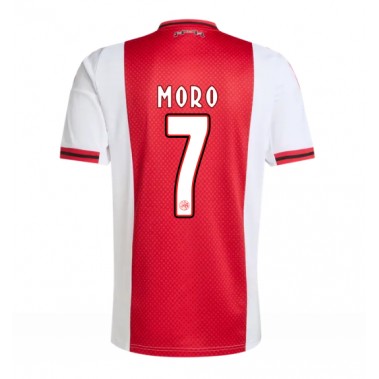 Ajax Raul Moro #7 Koszulka Podstawowa 2025-26 Krótki Rękaw