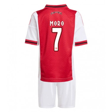 Ajax Raul Moro #7 Koszulka Podstawowa dzieci 2025-26 Krótki Rękaw (+ krótkie spodenki) Ajax Raul Moro #7 Koszulka Podstawowa dzieci 2025-26 Krótki Rękaw (+ krótkie spodenki)