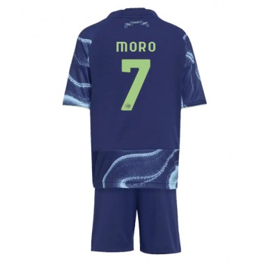 Ajax Raul Moro #7 Koszulka Wyjazdowa dzieci 2025-26 Krótki Rękaw (+ krótkie spodenki) Ajax Raul Moro #7 Koszulka Wyjazdowa dzieci 2025-26 Krótki Rękaw (+ krótkie spodenki)