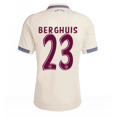 Ajax Steven Berghuis #23 Koszulka Trzecia 2025-26 Krótki Rękaw