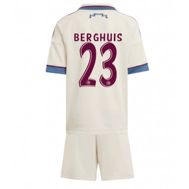 Ajax Steven Berghuis #23 Koszulka Trzecia dzieci 2025-26 Krótki Rękaw (+ krótkie spodenki) Ajax Steven Berghuis #23 Koszulka Trzecia dzieci 2025-26 Krótki Rękaw (+ krótkie spodenki)