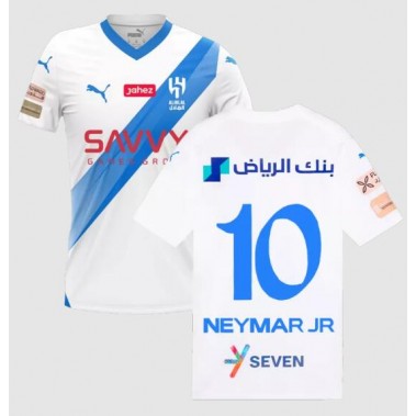 Al-Hilal Neymar Jr #10 Koszulka Wyjazdowa 2023-24 Krótki Rękaw