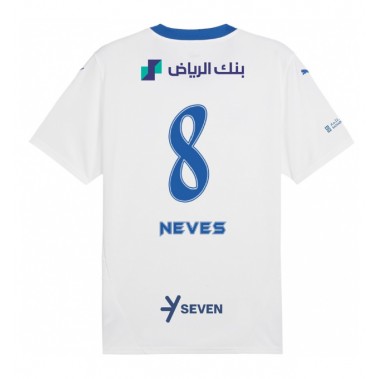 Al-Hilal Ruben Neves #8 Koszulka Wyjazdowa 2024-25 Krótki Rękaw Al-Hilal Ruben Neves #8 Koszulka Wyjazdowa 2024-25 Krótki Rękaw