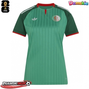 Algieria Koszulka Wyjazdowa damskie MŚ 2026 Krótki Rękaw