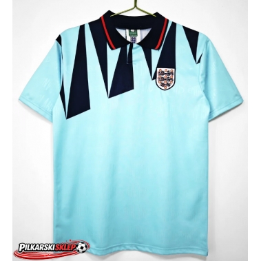 Anglia 1992 Koszulka Retro Trzecia Krótki Rękaw