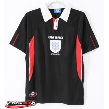 Anglia 1998 Koszulka Retro Trzecia Krótki Rękaw