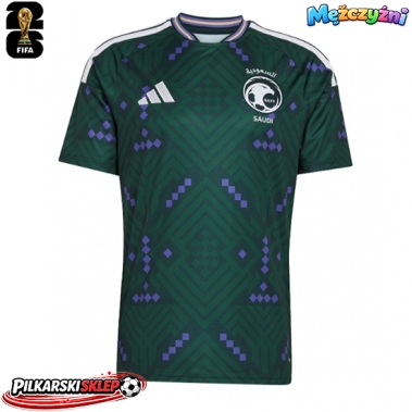 Arabia Saudyjska Koszulka Podstawowa MŚ 2026 Krótki Rękaw