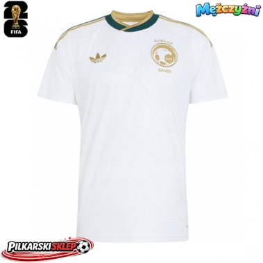 Arabia Saudyjska Koszulka Wyjazdowa MŚ 2026 Krótki Rękaw
