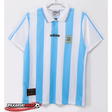 Argentyna 1994 Koszulka Retro Podstawowa Krótki Rękaw