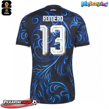 Argentyna Cristian Romero #13 Koszulka Wyjazdowa MŚ 2026 Krótki Rękaw