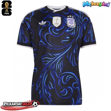 Argentyna Koszulka Wyjazdowa MŚ 2026 Krótki Rękaw